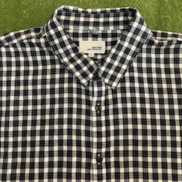 Jack Spade Large Plaid Button Down - Picture 1 of 3